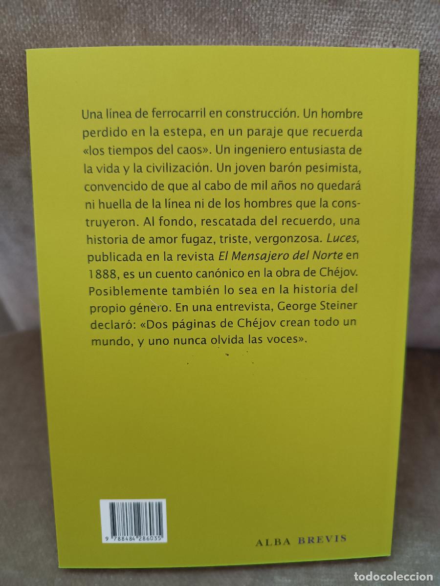 Libros de segunda mano: ANT&Oacute;N P. CH&Eacute;JOV - LUCES - ALBA, 2011 - COMO NUEVO - Foto 3