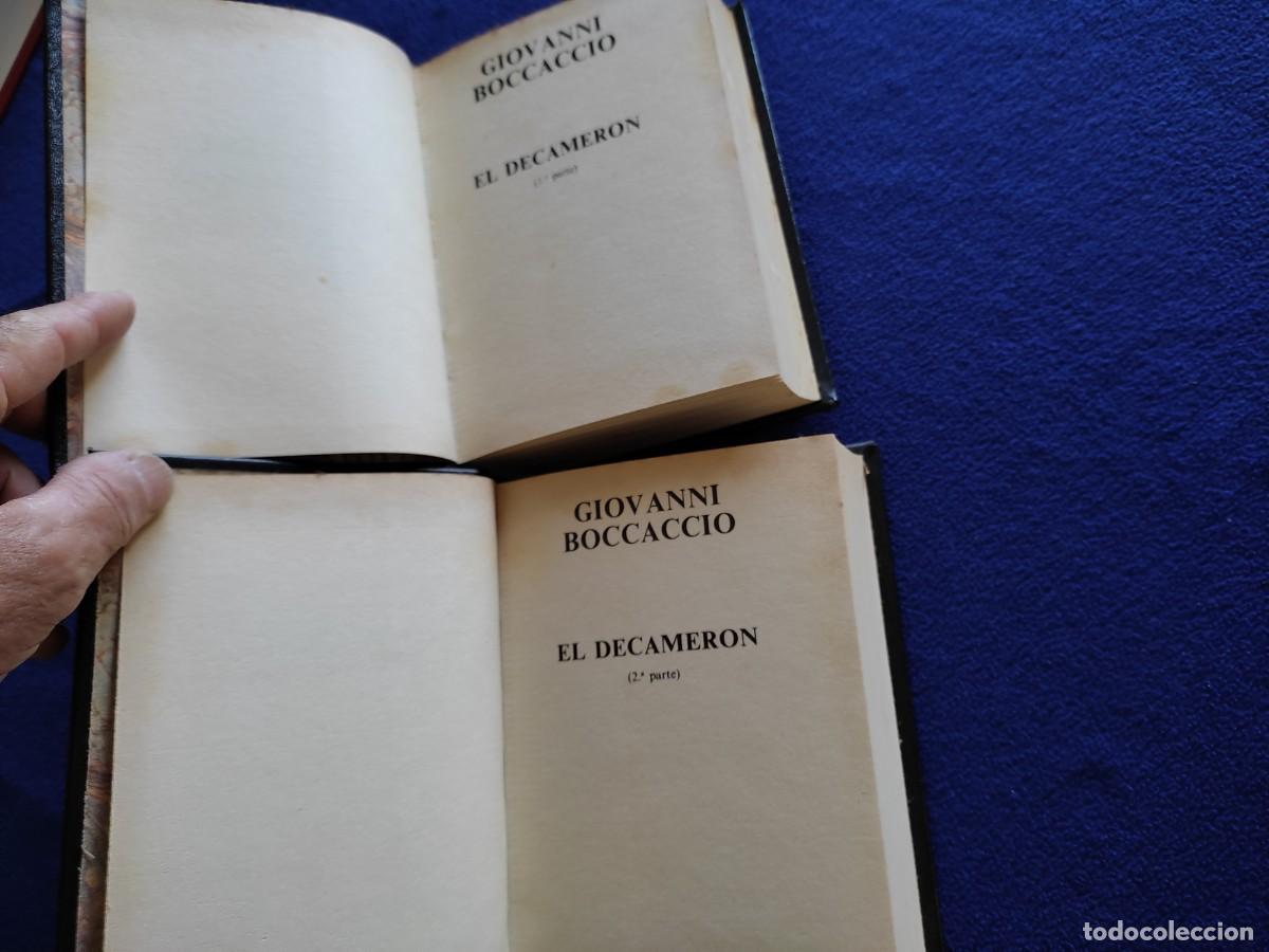 Libros de segunda mano: El Decamer&oacute;n Boccaccio 2 Tomos Promoci&oacute;n y Ediciones 1991 - Foto 3