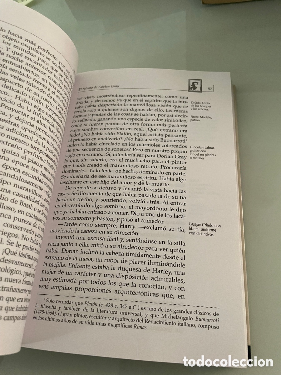 Libros de segunda mano: El retrato de Dorian Gray. Oscar Wilde. Ediciones Anaya. 1 ed 2003. - Foto 6