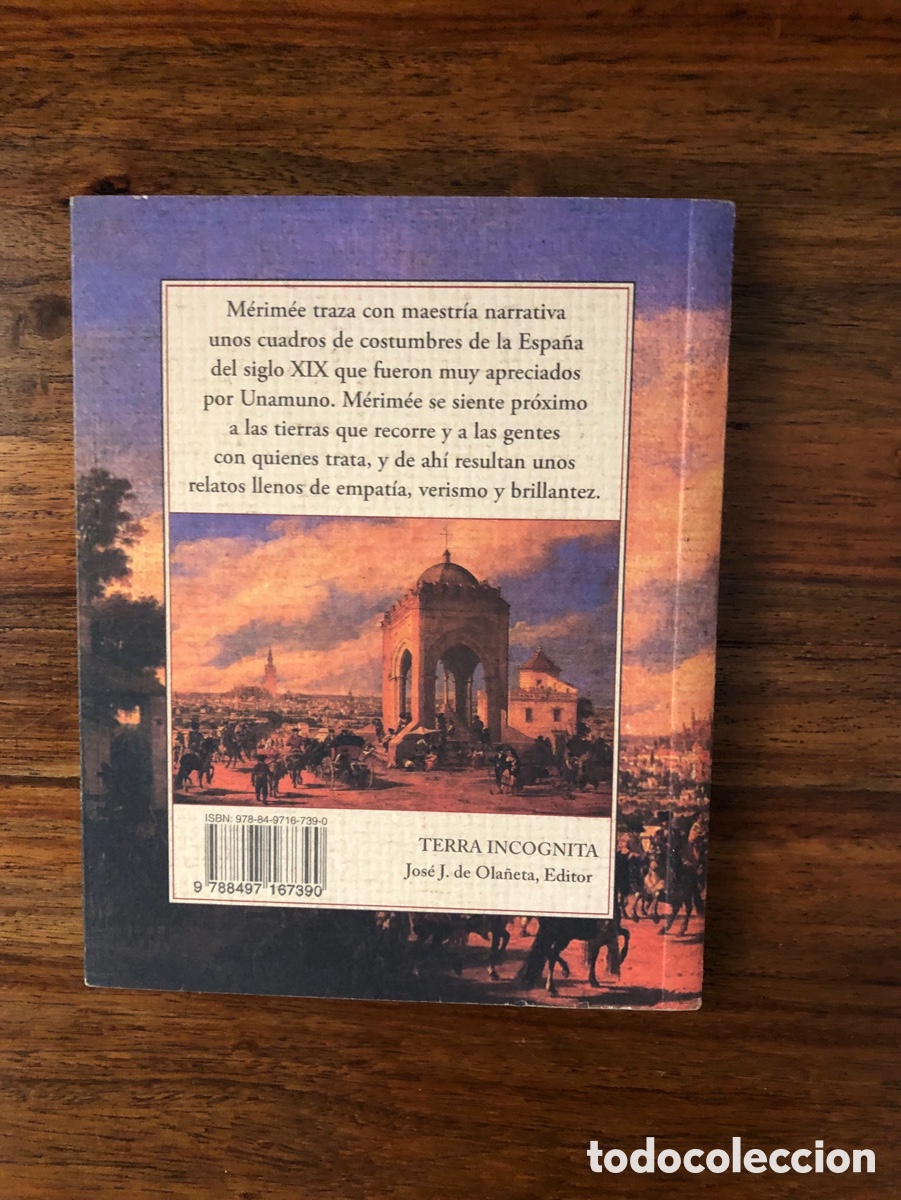 Libros de segunda mano: Cartas de Espa&ntilde;a. Prosper M&eacute;rim&eacute;e. Ola&ntilde;eta - Foto 2