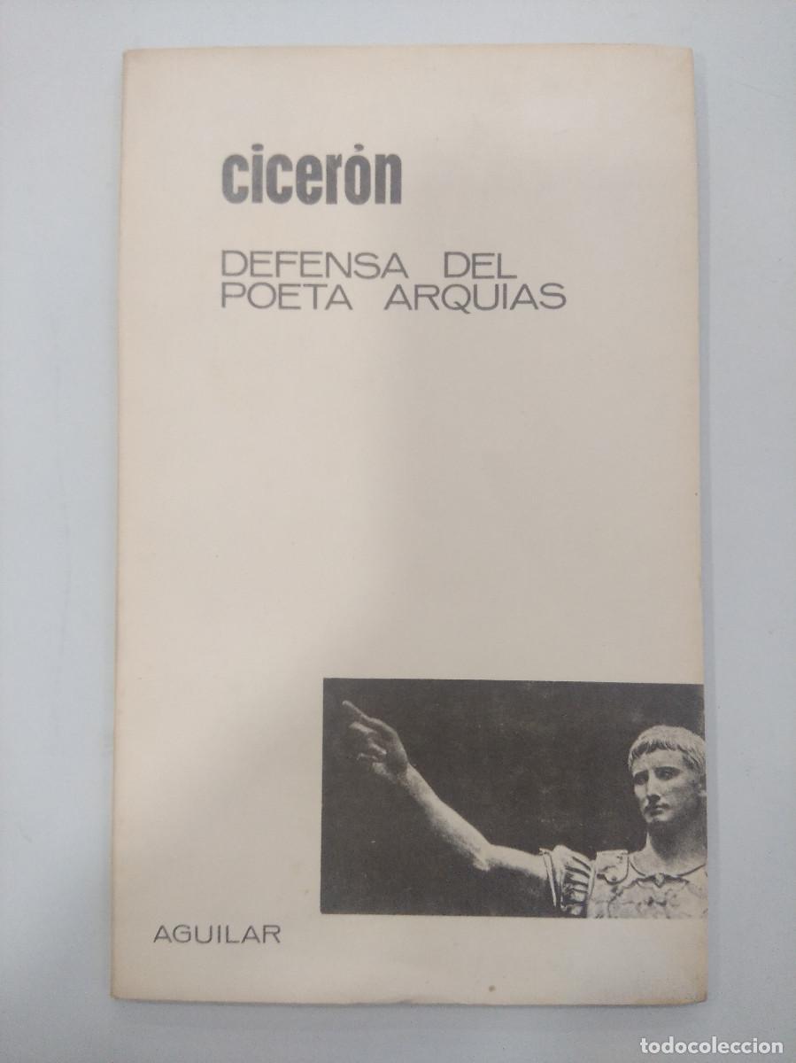 Libros de segunda mano: CICERON/DEFENSA DEL POETA ARQUIAS. - Foto 1