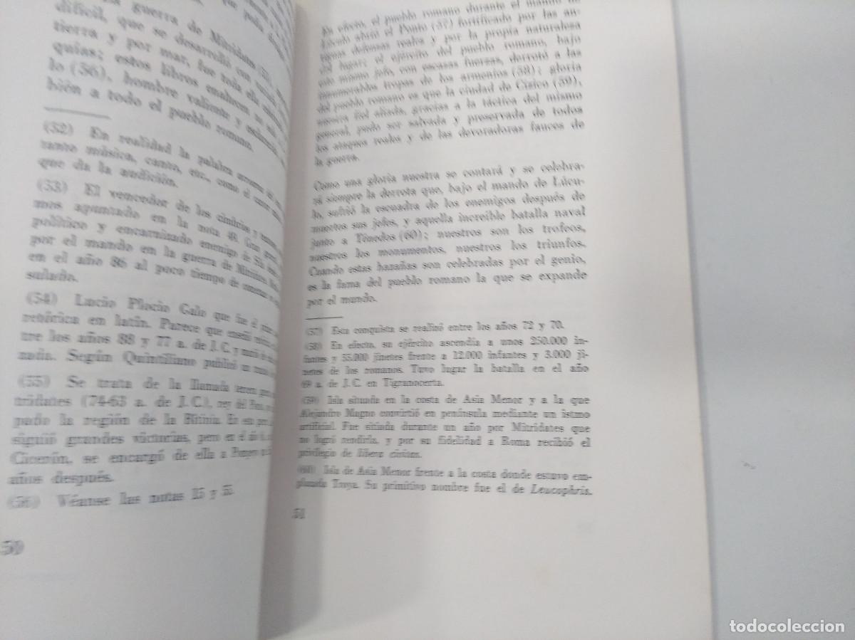 Libros de segunda mano: CICERON/DEFENSA DEL POETA ARQUIAS. - Foto 2