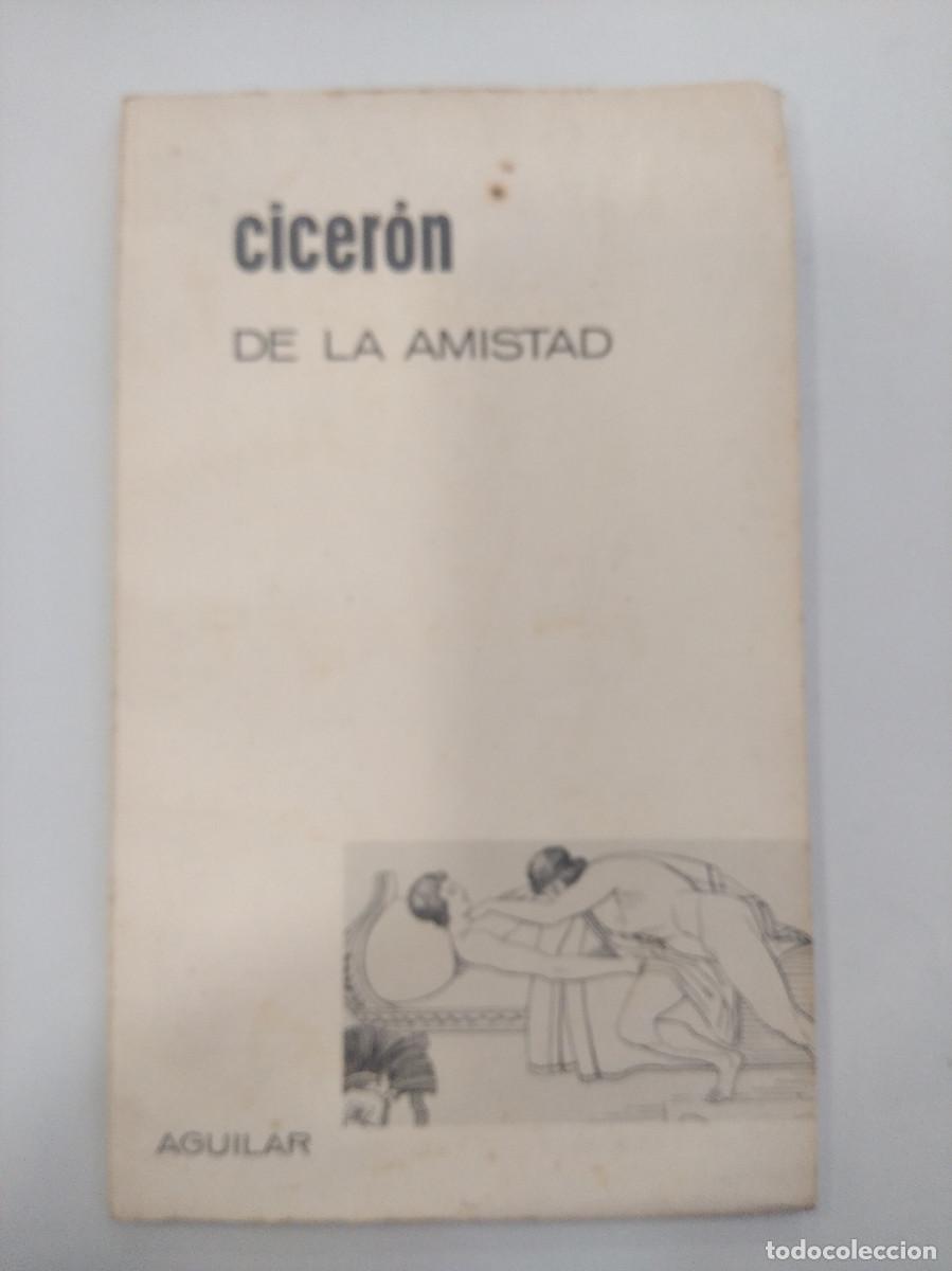 Libros de segunda mano: CICERON/DE LA AMISTAD. - Foto 1