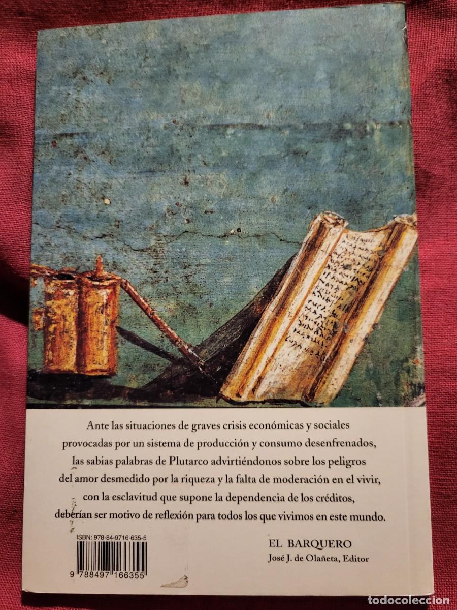 Libros de segunda mano: SOBRE EL AMOR A LAS RIQUEZAS. PLUTARCO - Foto 2
