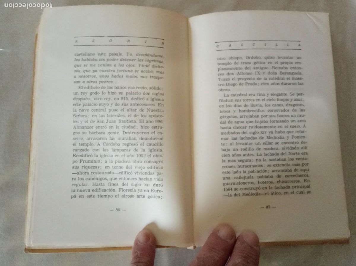 Libros de segunda mano: CASTILLA .-AZORIN. - Foto 3