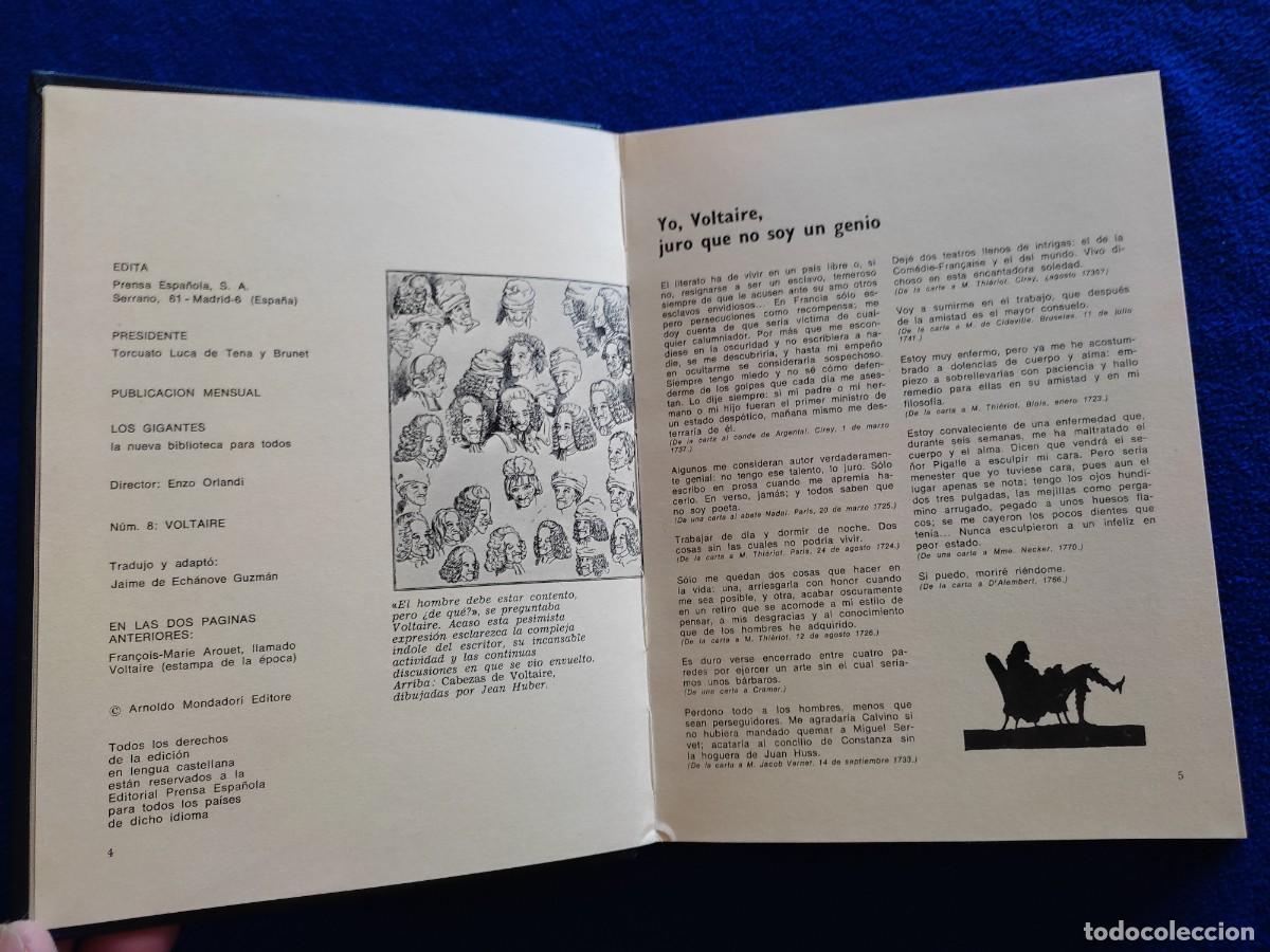 Libros de segunda mano: VOLTAIRE Editorial Prensa Espa&ntilde;ola 1971 - Foto 5