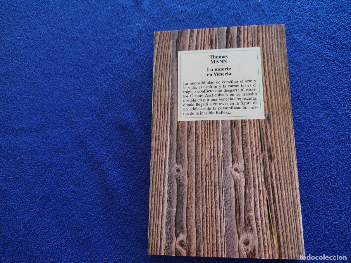 Libros de segunda mano: LA MUERTE EN VENECIA Thomas Mann RBA Ediciones 1994 - Foto 3