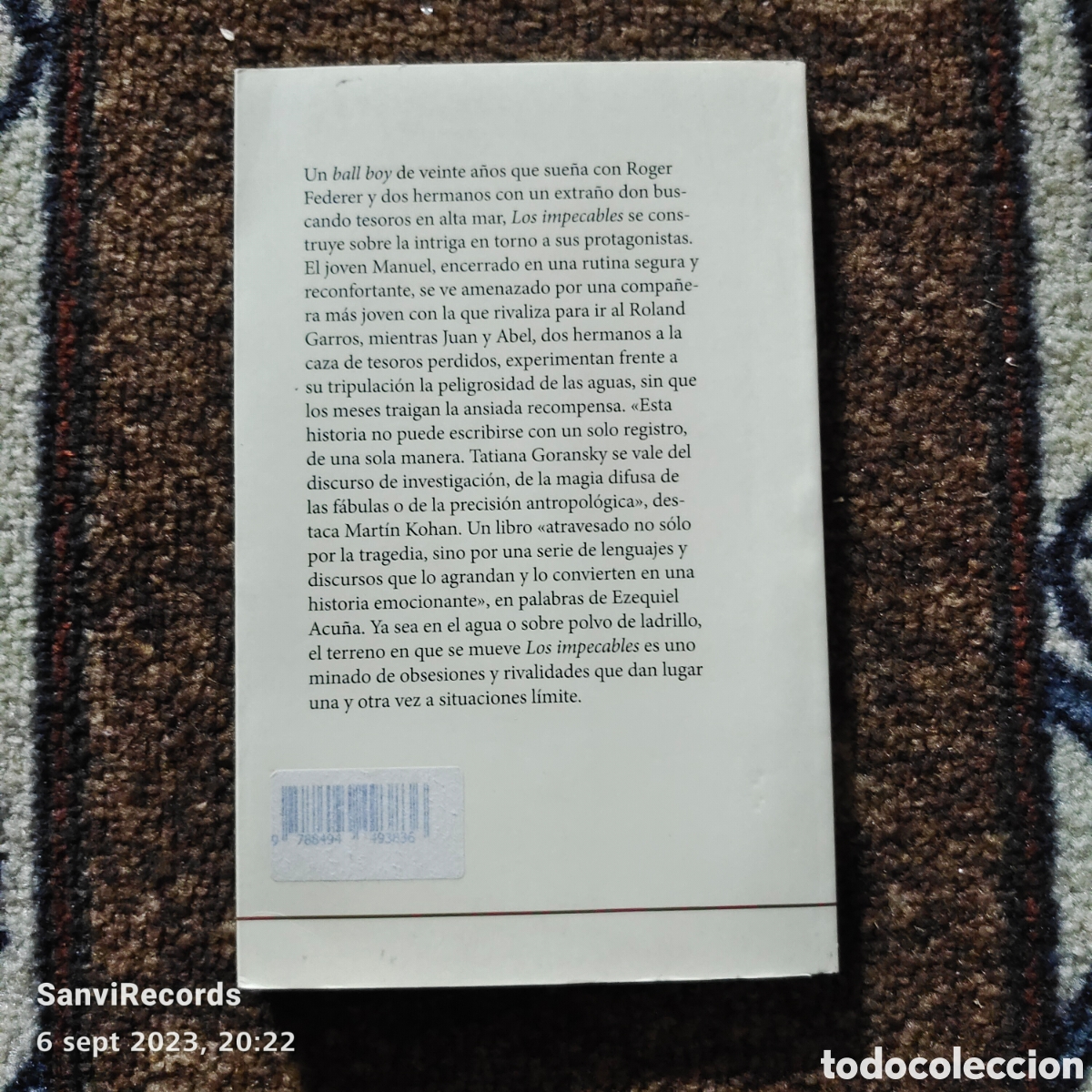 Libros de segunda mano: LOS IMPECABLES (TATIANA GORANSKY) (EDITORIAL COMBA) - Foto 2