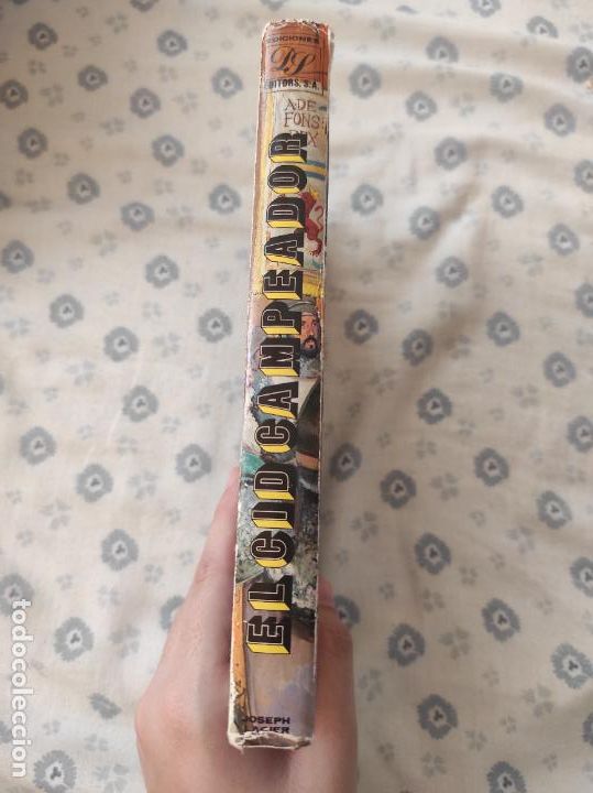 Libros de segunda mano: LIBRO NOVELA DE EL CID CAMPEADOR DE JOSEPH LACIER A&Ntilde;O 1986 - Foto 2