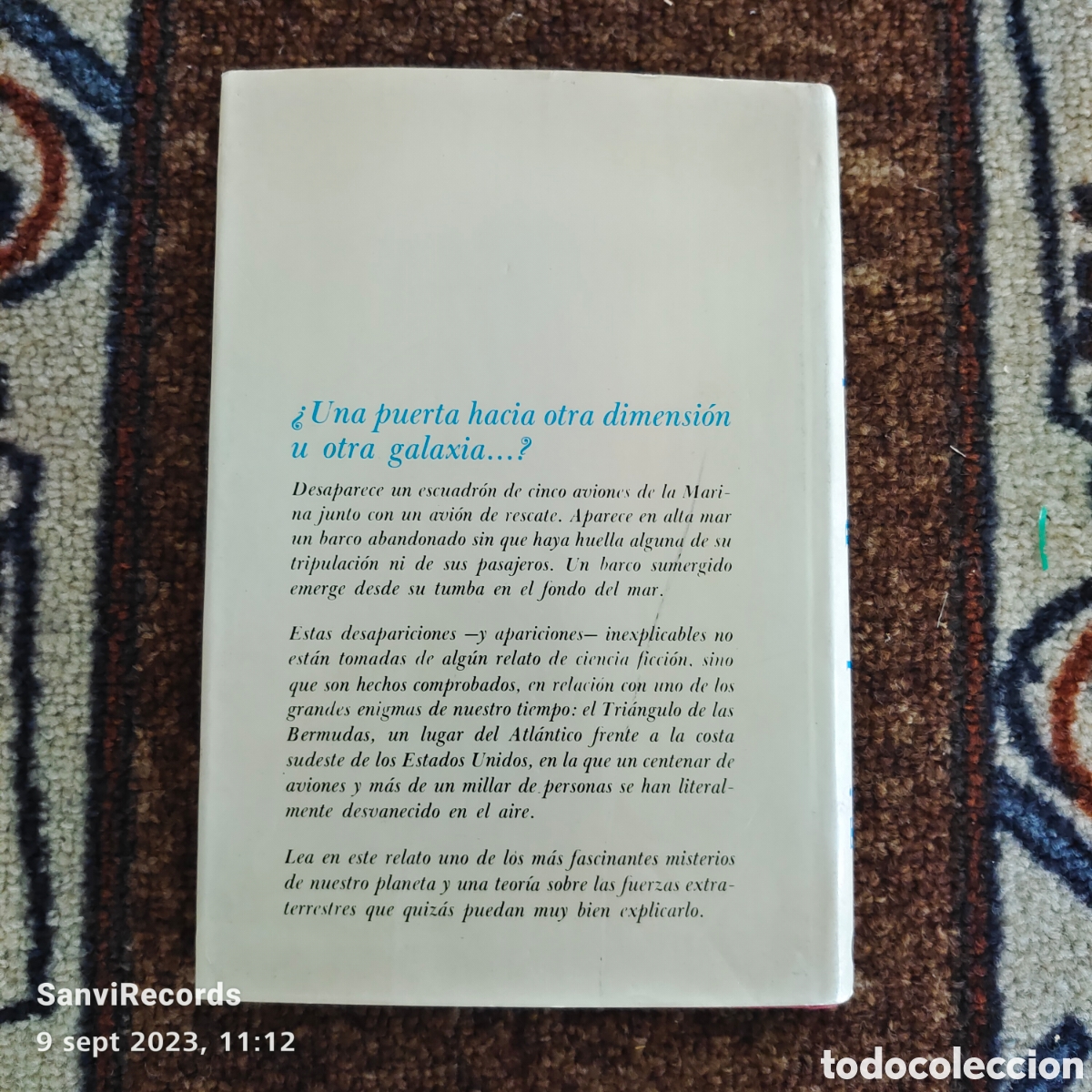 Libros de segunda mano: EL TRI&Aacute;NGULO DE LAS BERMUDAS (CHARLES BERLITZ) (POMAIRE) - Foto 2