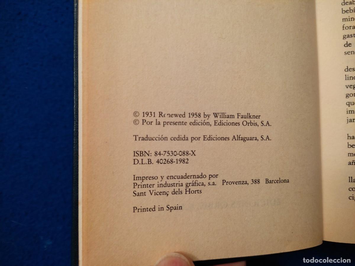 Libros de segunda mano: SANTUARIO William Faulkner Ediciones Orbis 1982 - Foto 5