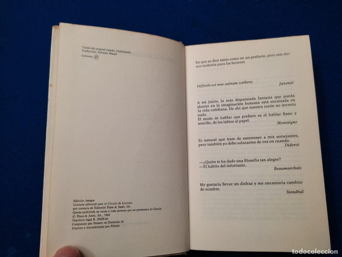 Libros de segunda mano: CLOCHEMERLE Gabriel Chevalier C&iacute;rculo de Lectores 1964 - Foto 3