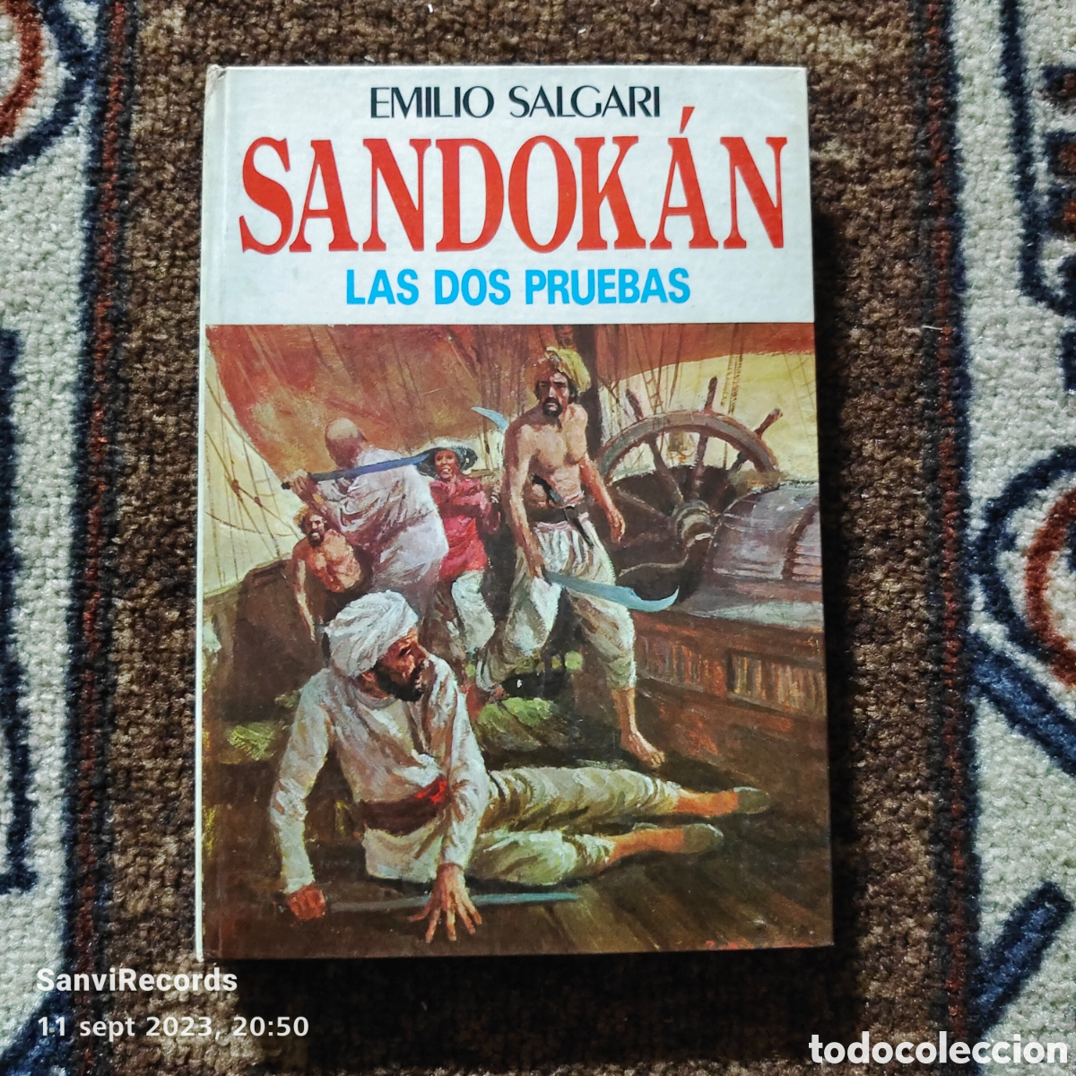 Libros de segunda mano: SANDOKAN, LAS DOS PRUEBAS (EMILIO SALGARI) - Foto 1