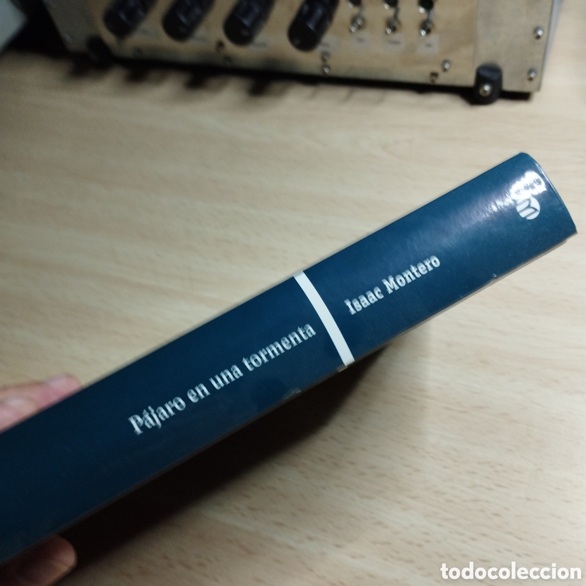Libros de segunda mano: P&aacute;jaro en una tormenta. Isaac Montero. - Foto 3