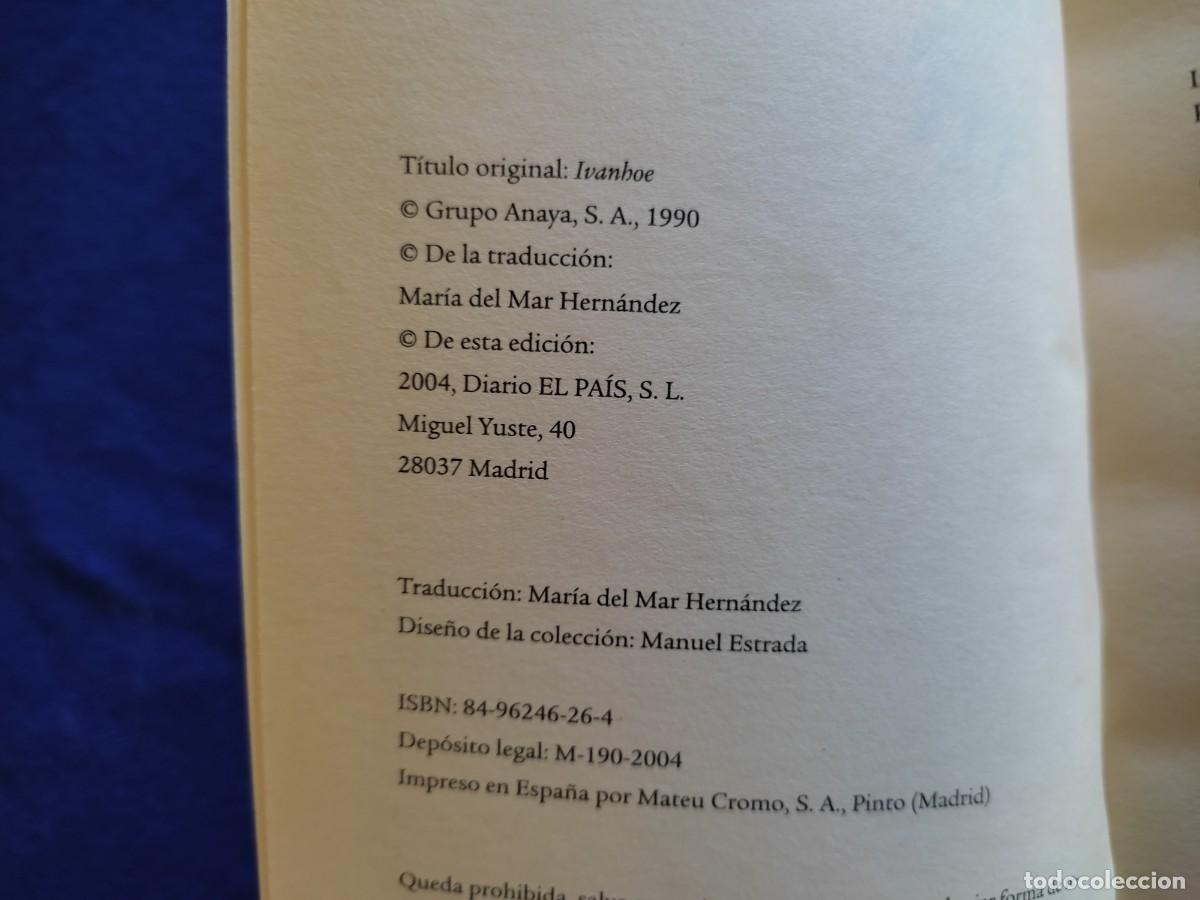 Libros de segunda mano: Ivanhoe Walter Scott Ediciones El Pais 2004 Colecci&oacute;n Aventuras - Foto 7