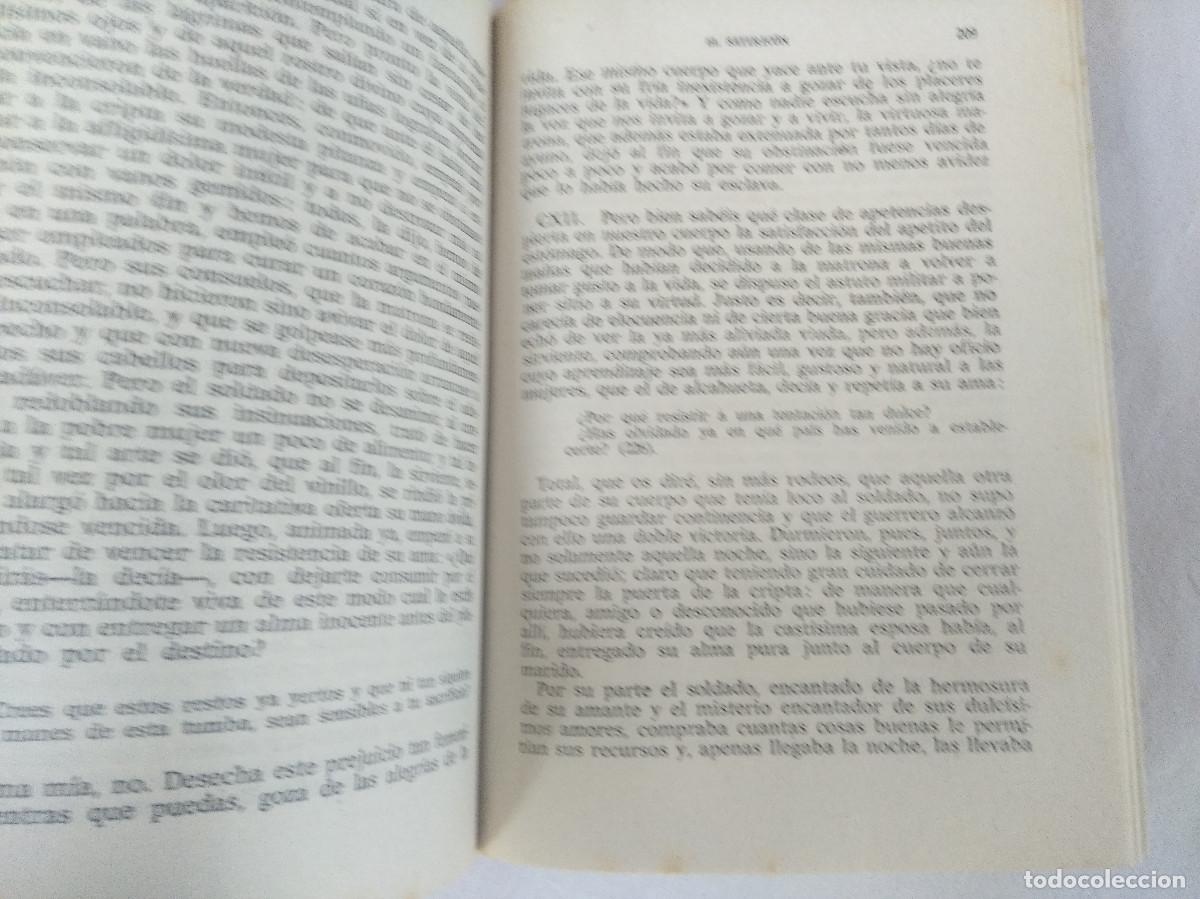 Libros de segunda mano: LA NOVELA ROMANA/EL SATIRICON/PETRONIO. - Foto 2