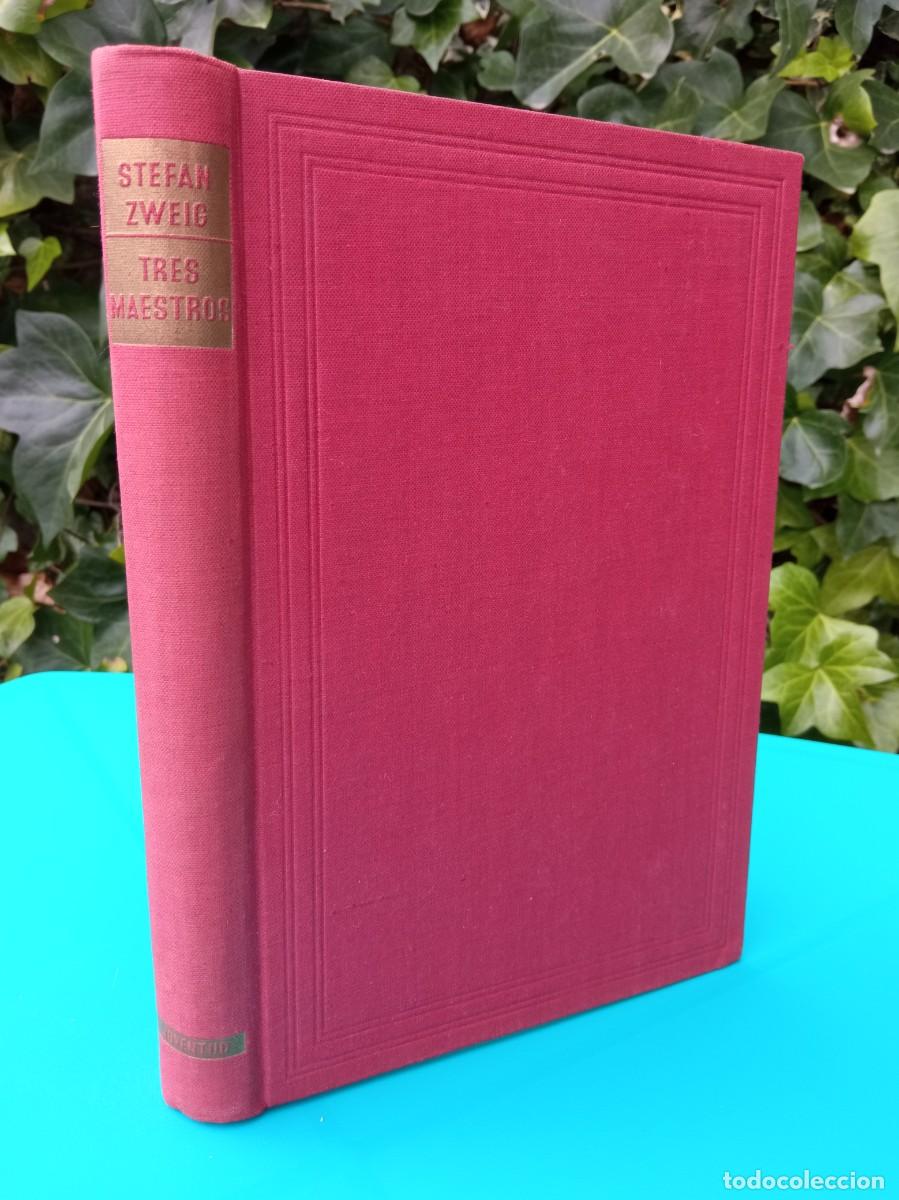 Libros de segunda mano: Tres maestros. Autor: Stefan Zweig - Foto 1