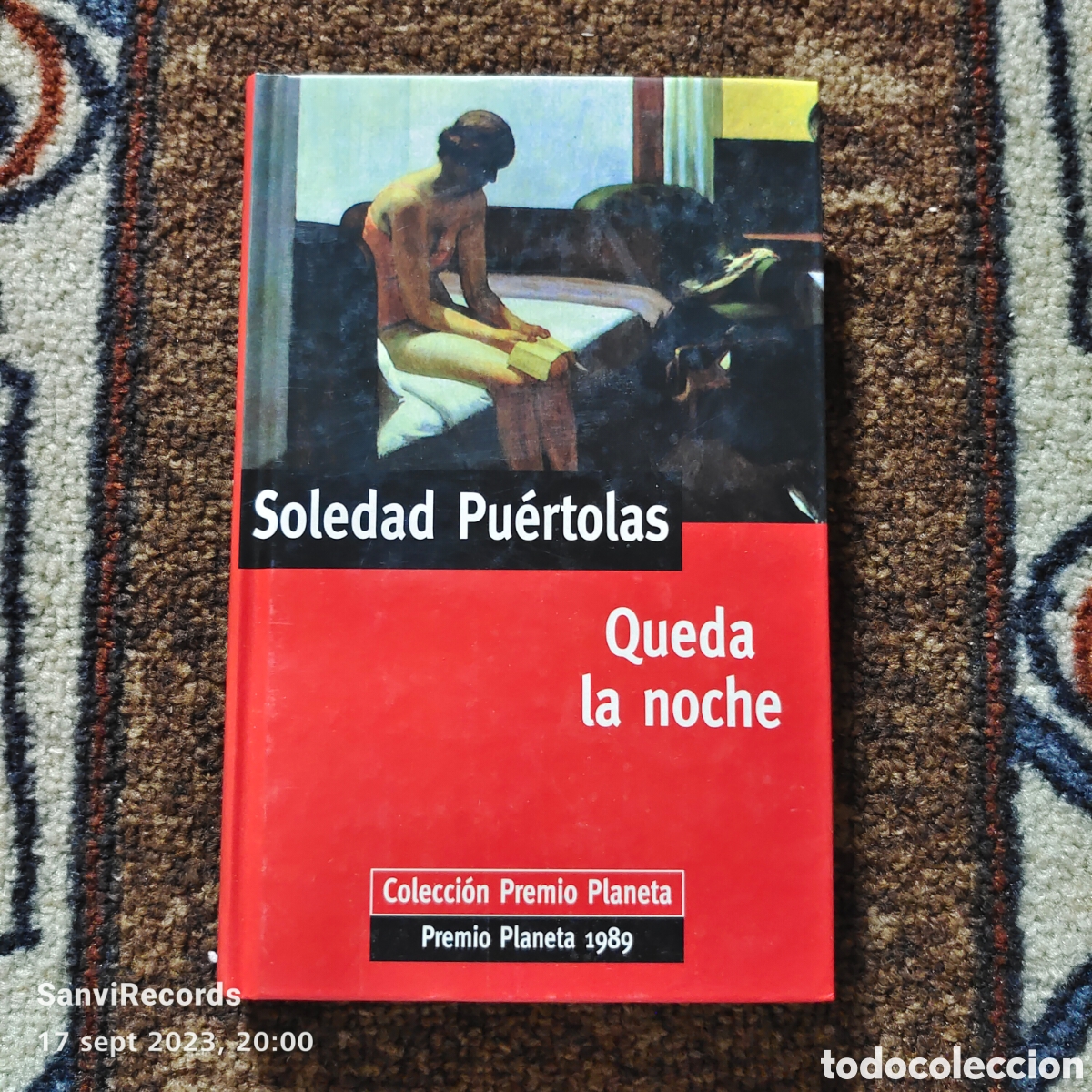 Libros de segunda mano: QUEDA LA NOCHE (SOLEDAD PUERTOLAS) (PREMIO PLANETA 1989) - Foto 1