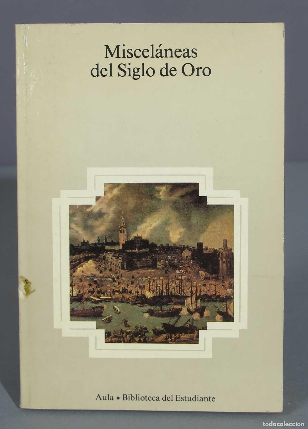 Libros de segunda mano: Miscelaneas Del Siglo De Oro - Foto 1