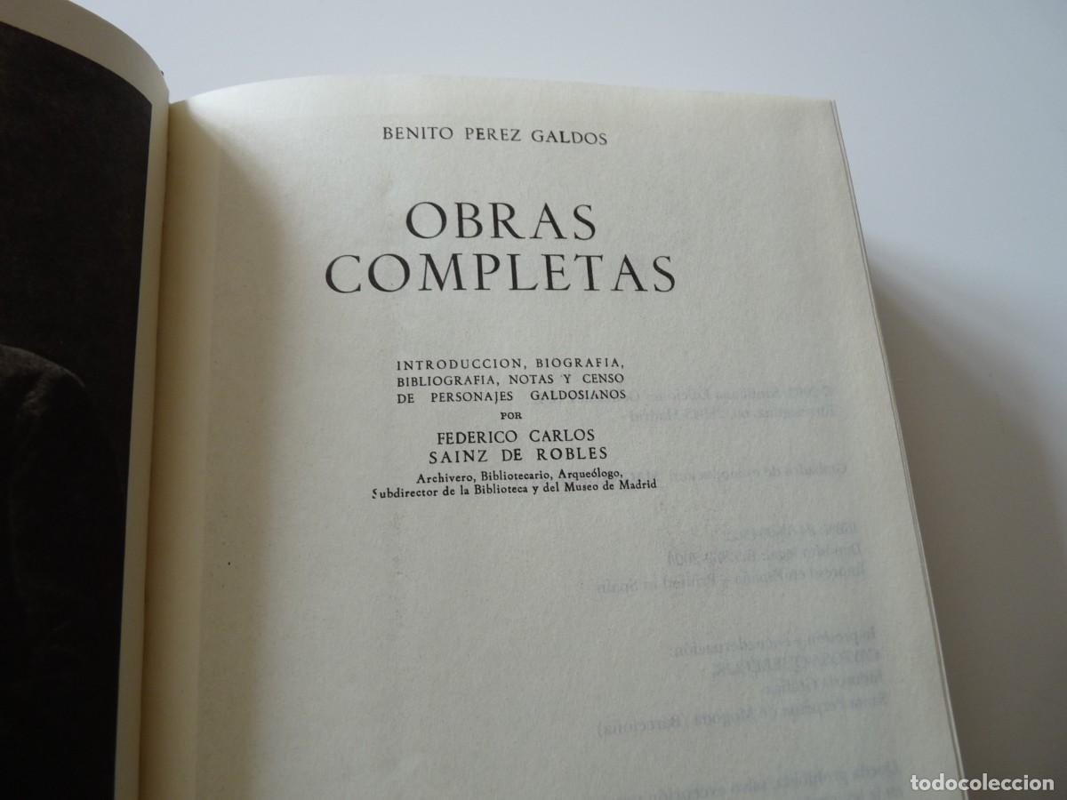 Libros de segunda mano: OBRAS COMPLETAS I de P&Eacute;REZ GALD&Oacute;S REF: 3-363 - Foto 4