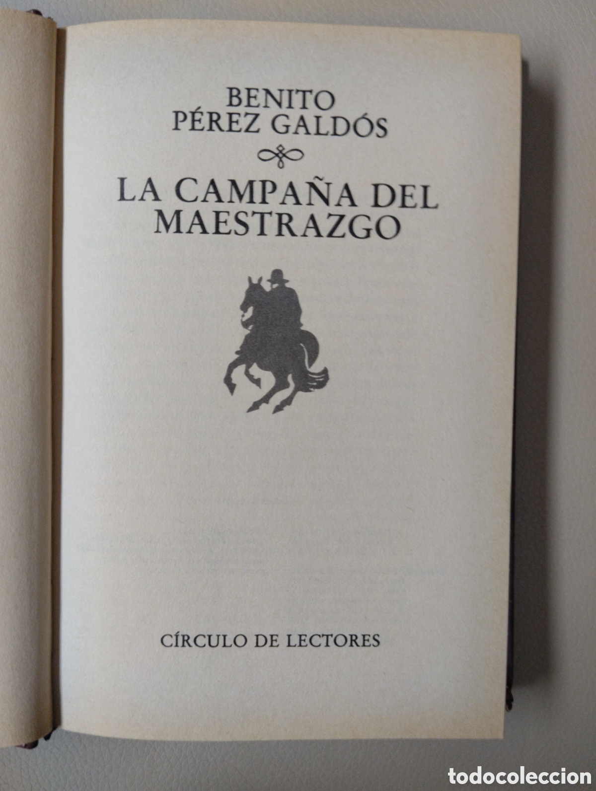 Libros de segunda mano: La campa&ntilde;a del Maestrazgo, Gald&oacute;s , Circulo de Lectores - Foto 2
