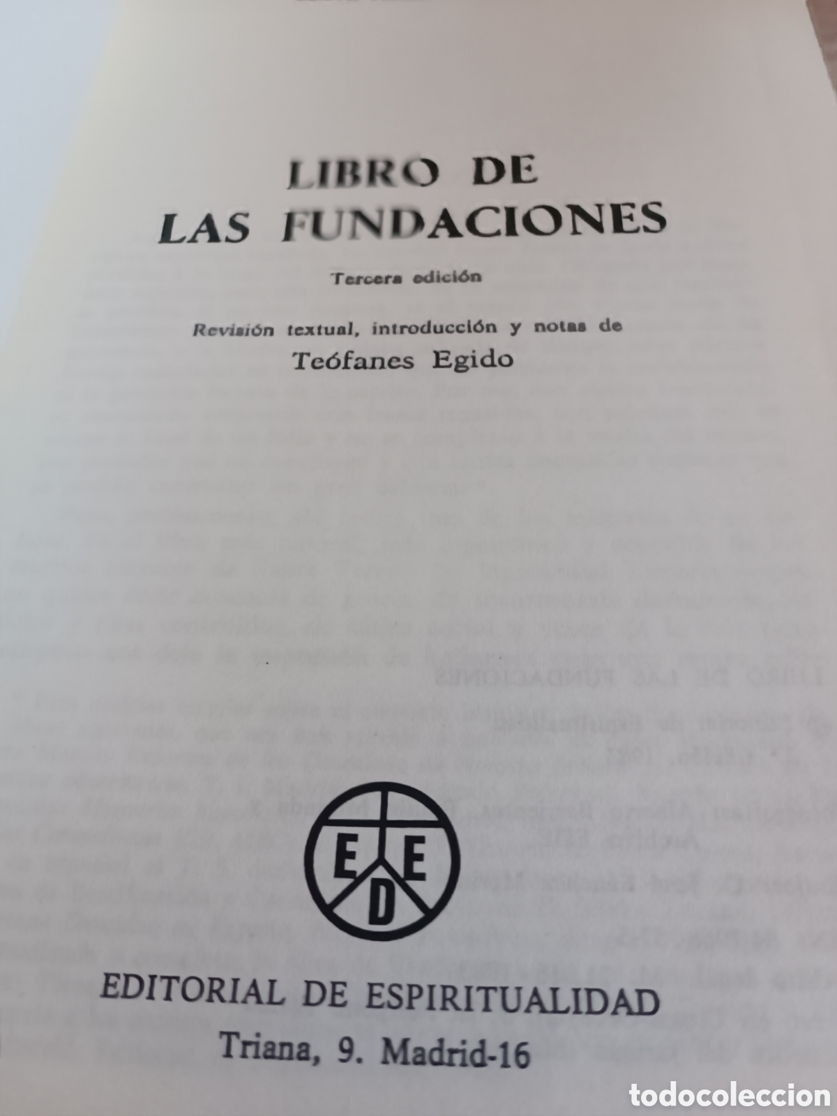 Libros de segunda mano: Las fundaciones - Foto 2
