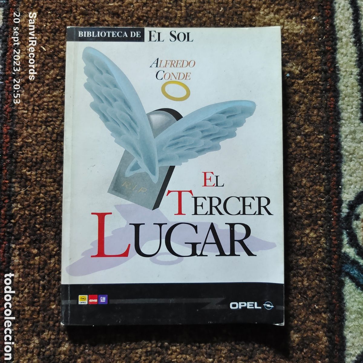 Libros de segunda mano: EL TERCER LUGAR (ALFREDO CONDE) (BIBLIOTECA EL SOL) - Foto 1