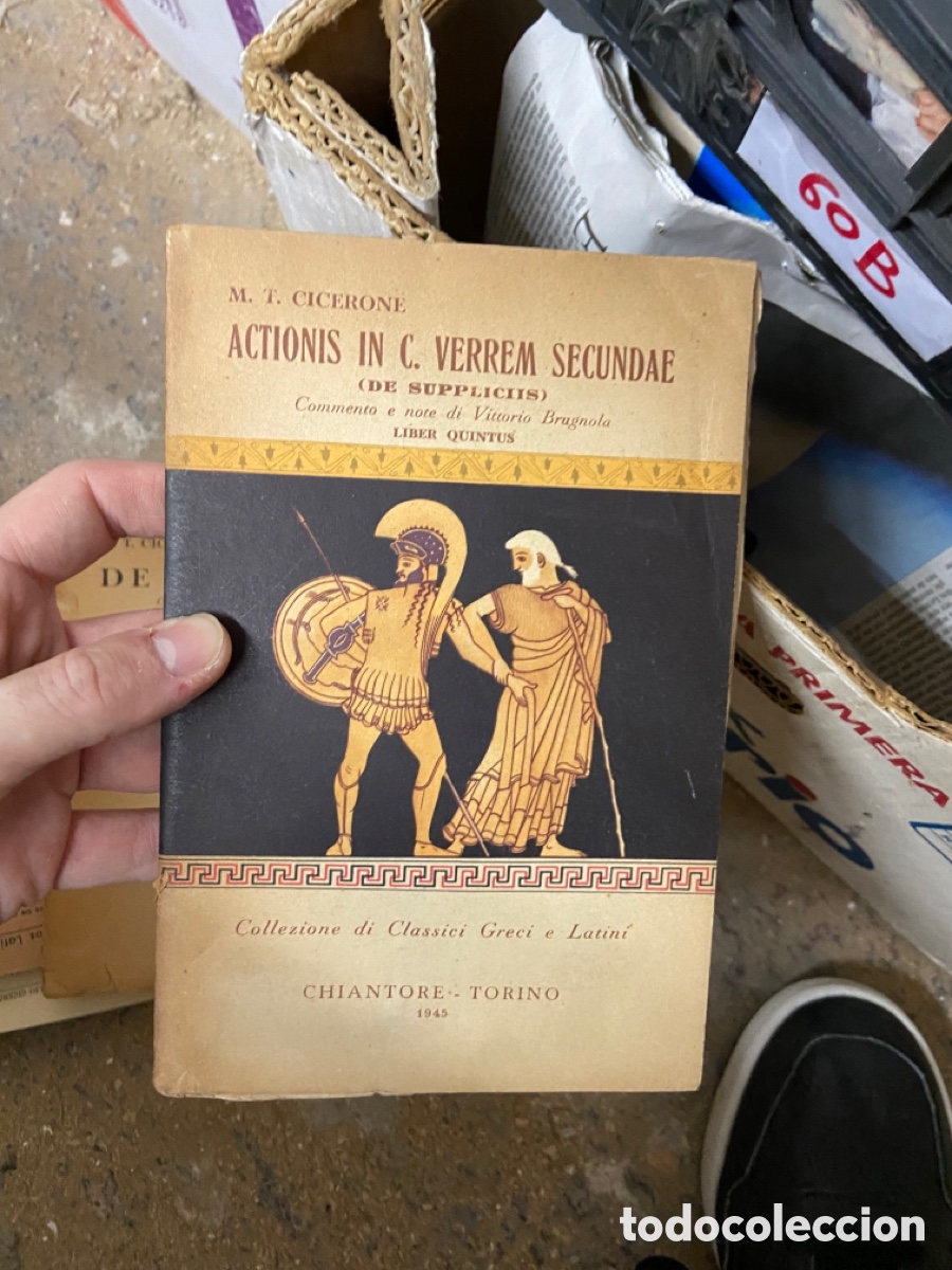 Libros de segunda mano: 46B CICERONE ACTIONIS IN C. VERREM SECUNDAE (DE SUPPLICIIS) - Foto 1