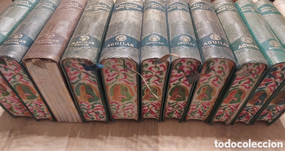 Libros de segunda mano: Obras completas de Jacinto Benavente (11 tomos) de Aguilar - Foto 2