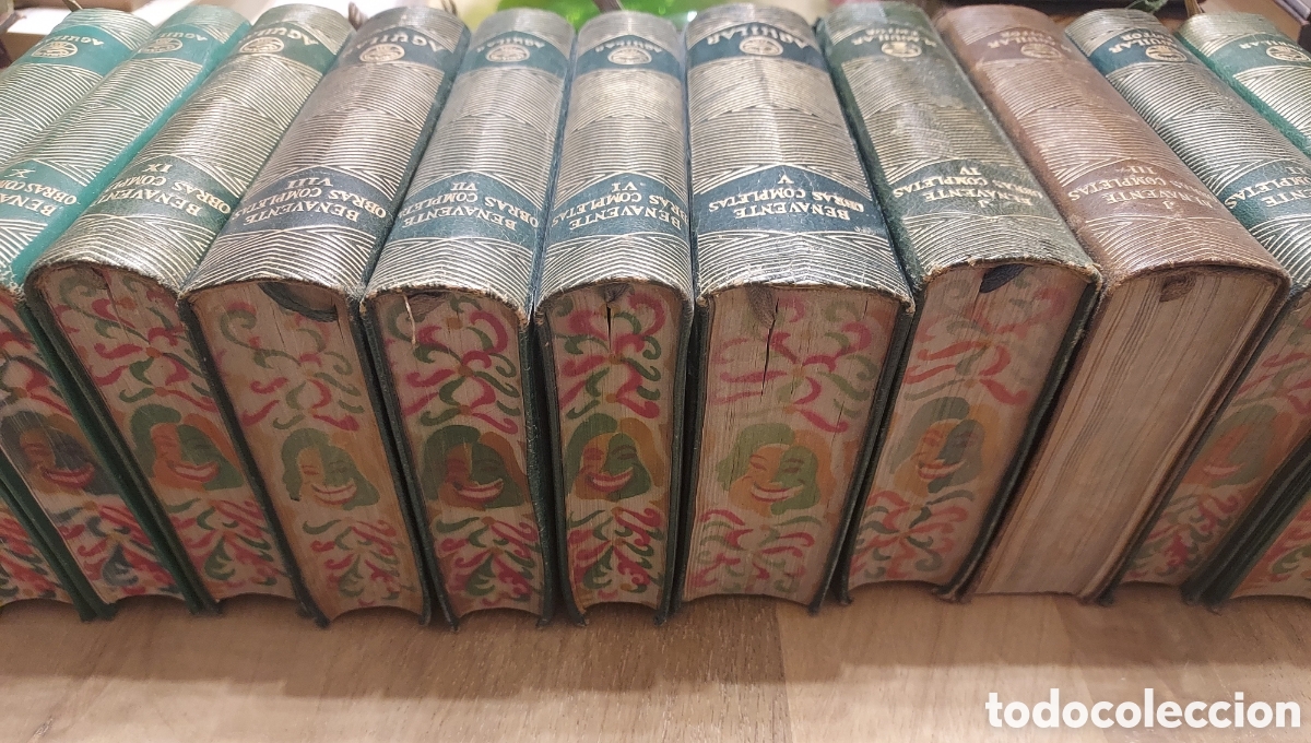 Libros de segunda mano: Obras completas de Jacinto Benavente (11 tomos) de Aguilar - Foto 3