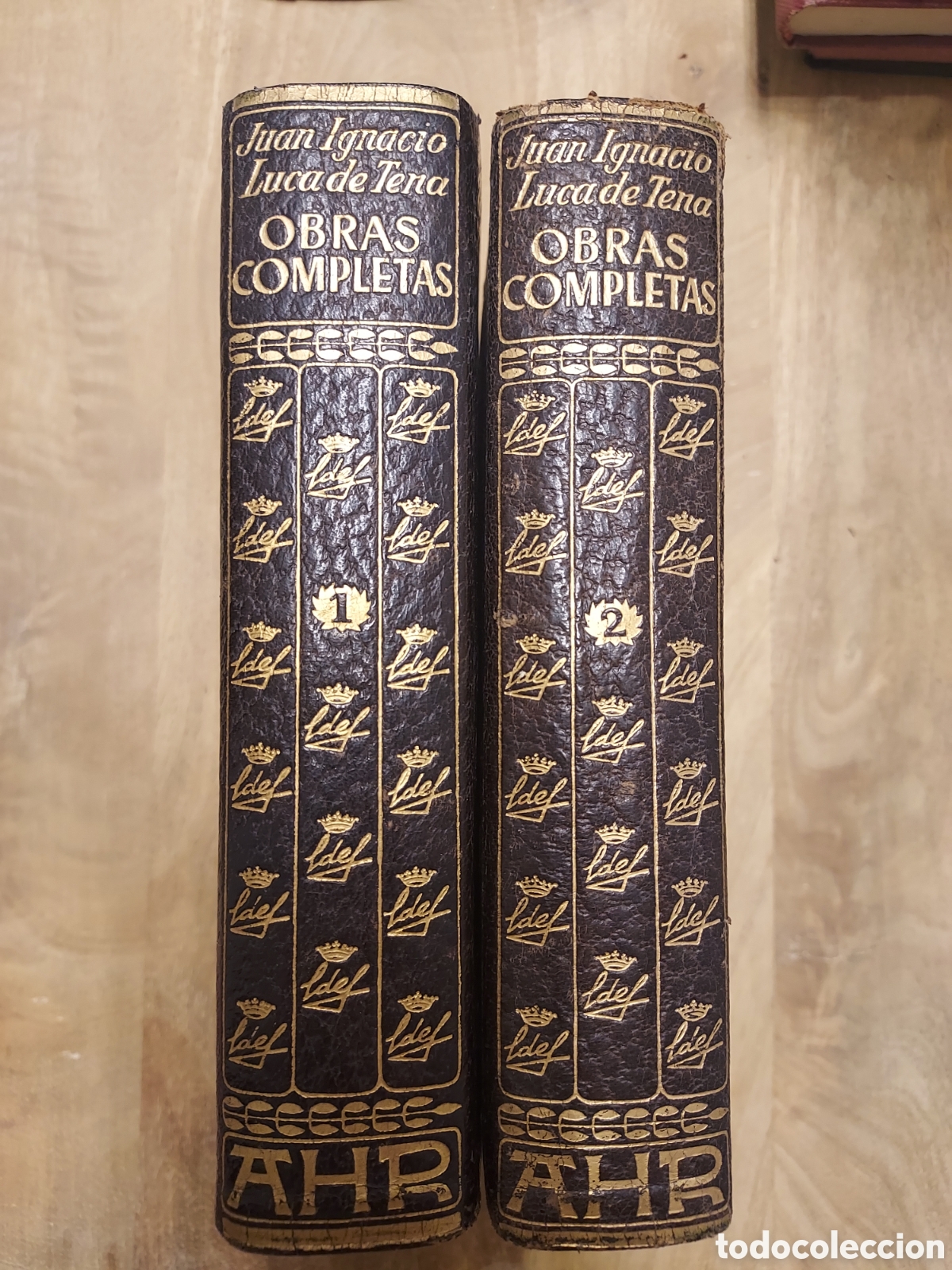 Libros de segunda mano: Obras completas de Juan Ignacio Luca de Tena de editorial AHR - Foto 1