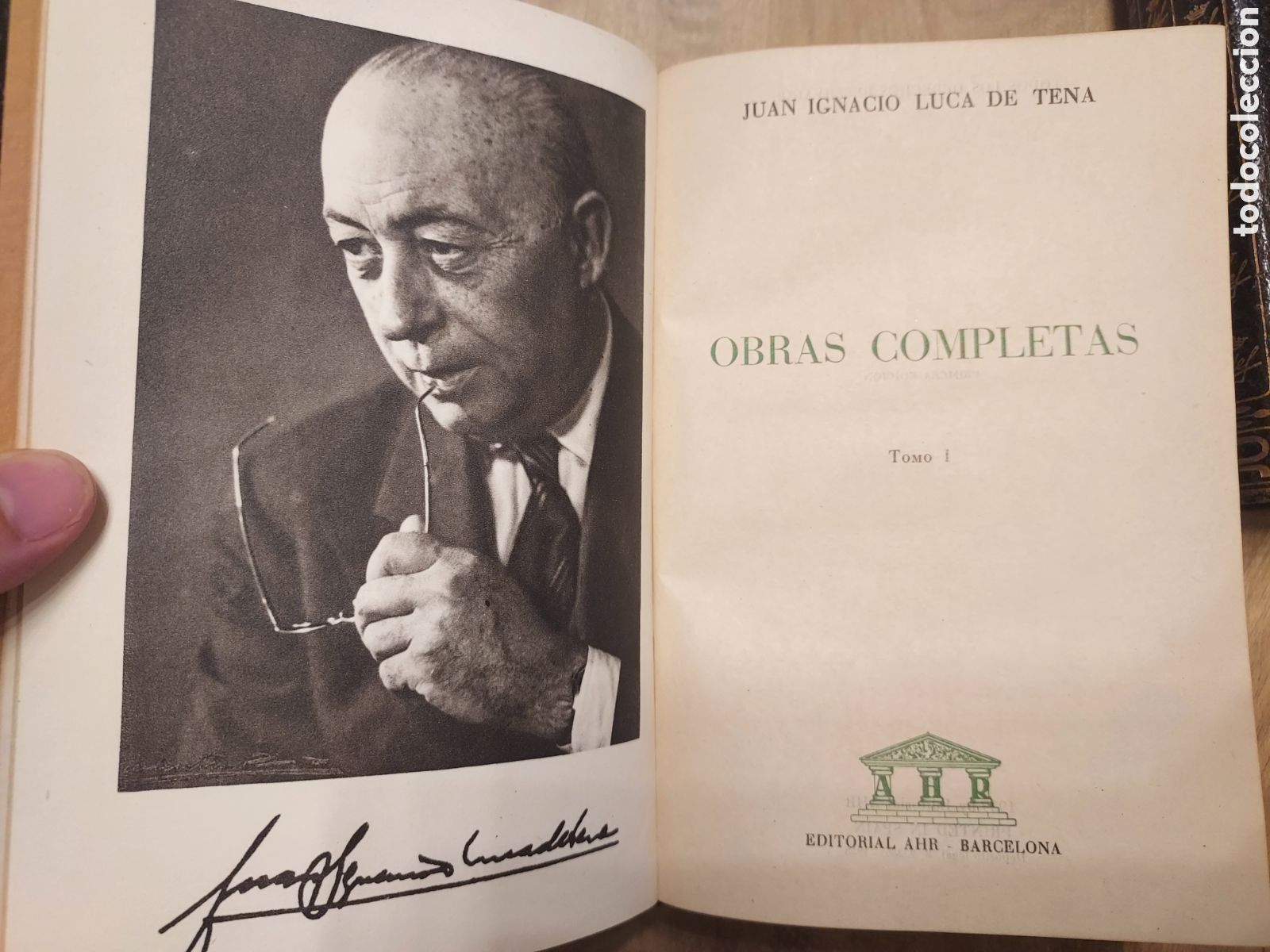 Libros de segunda mano: Obras completas de Juan Ignacio Luca de Tena de editorial AHR - Foto 3