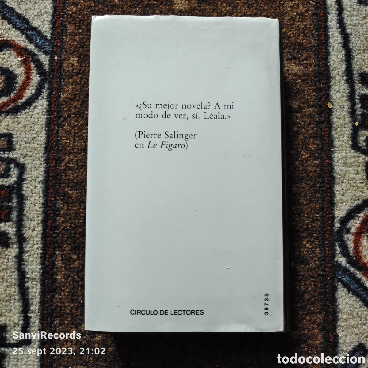Libros de segunda mano: LA PROMOCI&Oacute;N (ERICH SEGAL) (C&Iacute;RCULO DE LECTORES) - Foto 2