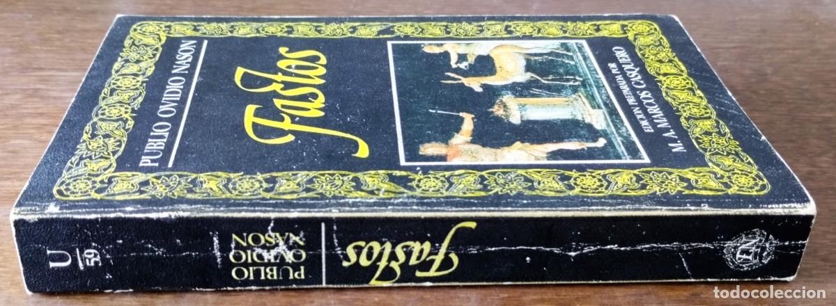 Libros de segunda mano: Publio Ovidio Nason, Fastos. Editora Nacional, 1984 - Foto 2