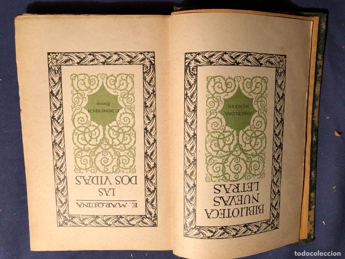 Libros de segunda mano: EDUARDO MARQUINA : - LAS DOS VIDAS - (PRIMERA EDICION) - Foto 2