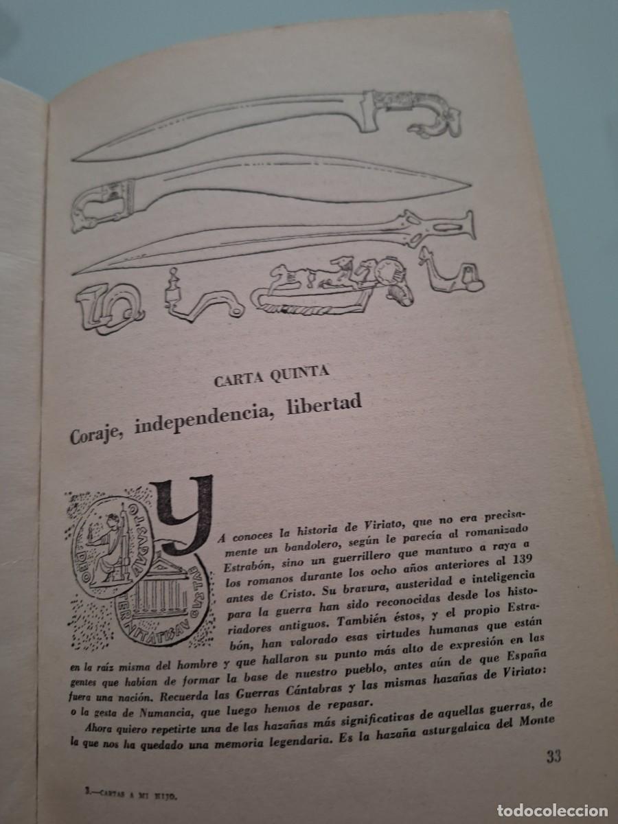 Libros de segunda mano: Libro Cartas a mi hijo de Gaspar G&oacute;mez de la Serna 1965 - Foto 7