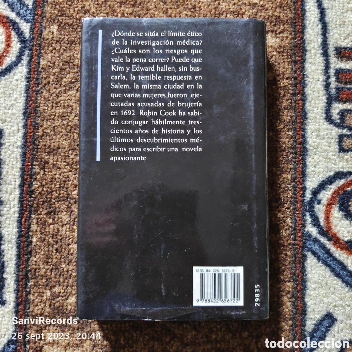 Libros de segunda mano: LOS ARCHIVOS DE SALEM (ROBIN COOK) (C&Iacute;RCULO DE LECTORES) - Foto 2