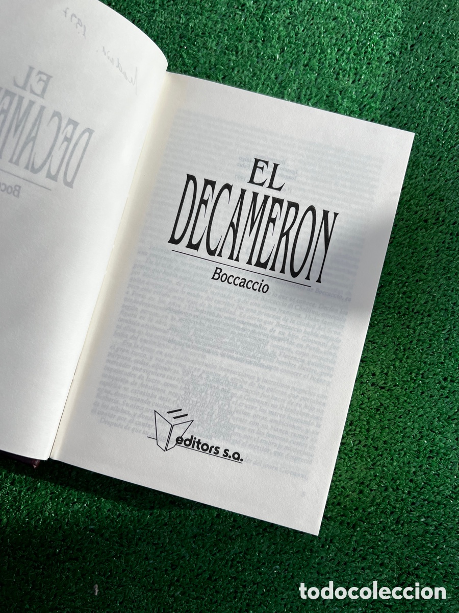 Libros de segunda mano: Decameron boccaccio - Foto 5