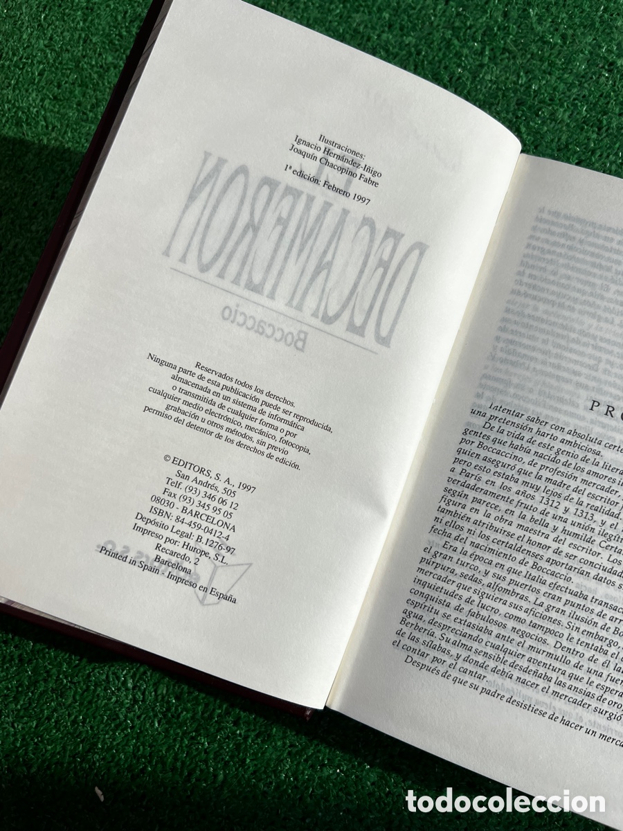 Libros de segunda mano: Decameron boccaccio - Foto 6