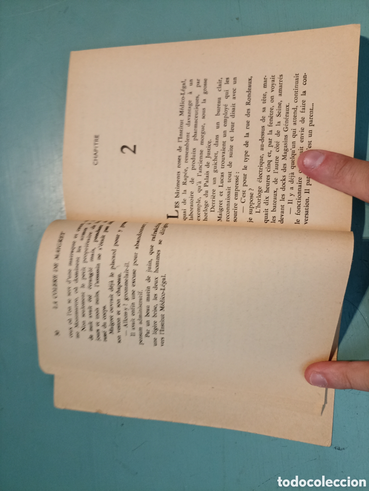Libros de segunda mano: La Col&egrave;re de Maigret. Georges Simenon. Paris 1963 - Foto 3