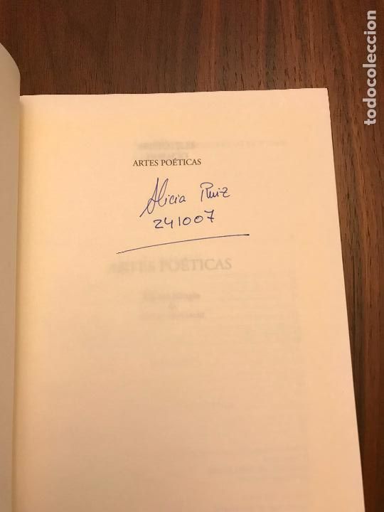 Libros de segunda mano: ARTES PO&Eacute;TICAS , EDICI&Oacute;N DE AN&Iacute;BAL GONZ&Aacute;LEZ , VISOR LIBROS - Foto 2