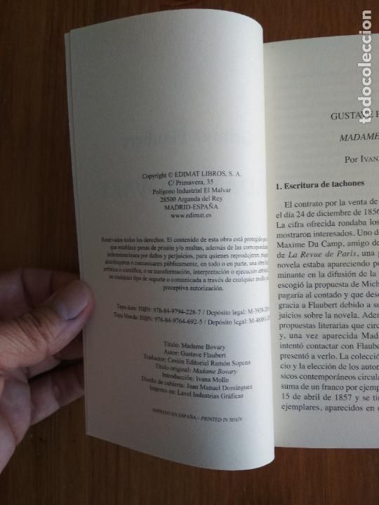 Libros de segunda mano: MADAME BOVARY - GUSTAVE FLAUBERT - Foto 2