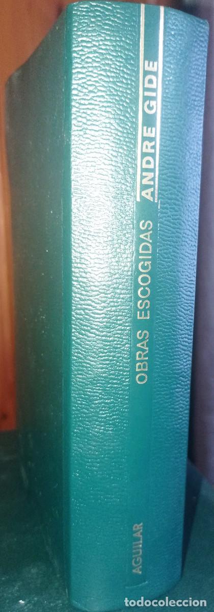 Libros de segunda mano: Obras escogidas Andr&eacute; Gide - Foto 1