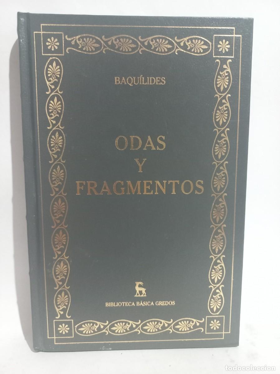 Libros de segunda mano: Baqu&iacute;lides - Odas y Fragmentos - 2002 - Foto 1