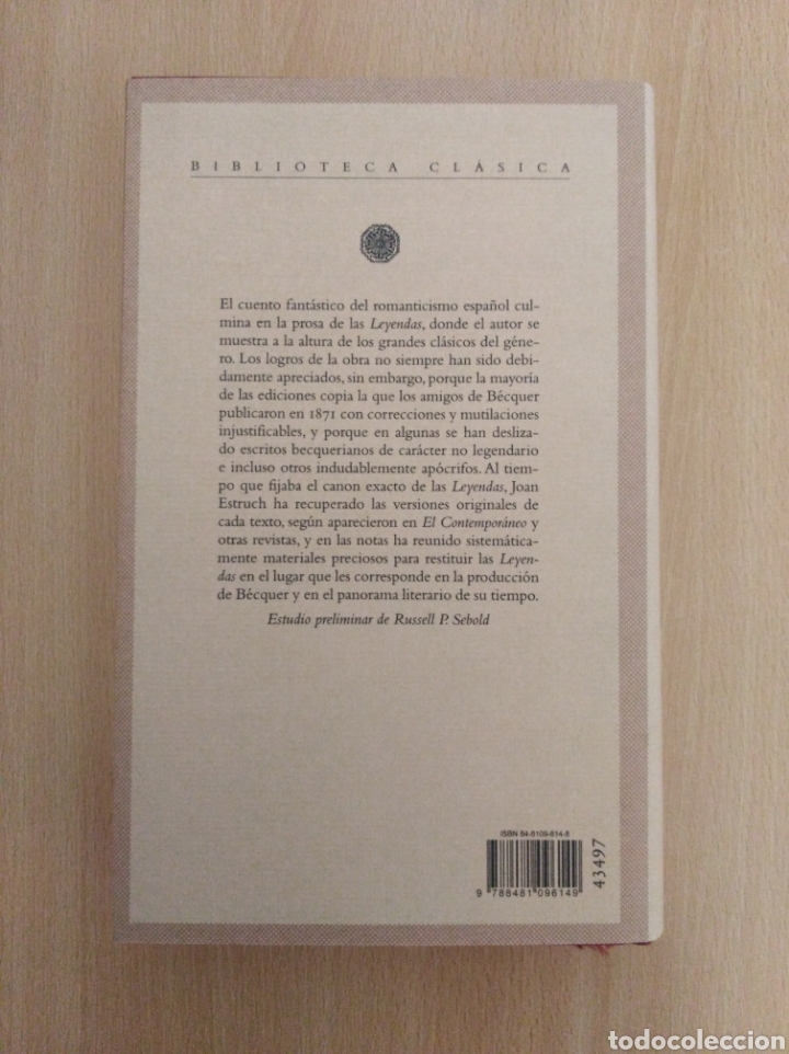 Libros de segunda mano: LEYENDAS. Gustavo Adolfo B&eacute;cquer. Galaxia Gutenberg - Foto 2