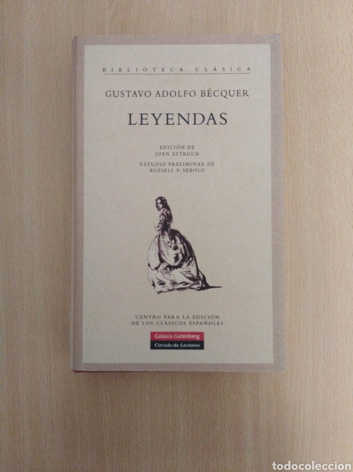 Libros de segunda mano: LEYENDAS. Gustavo Adolfo B&eacute;cquer. Galaxia Gutenberg - Foto 1