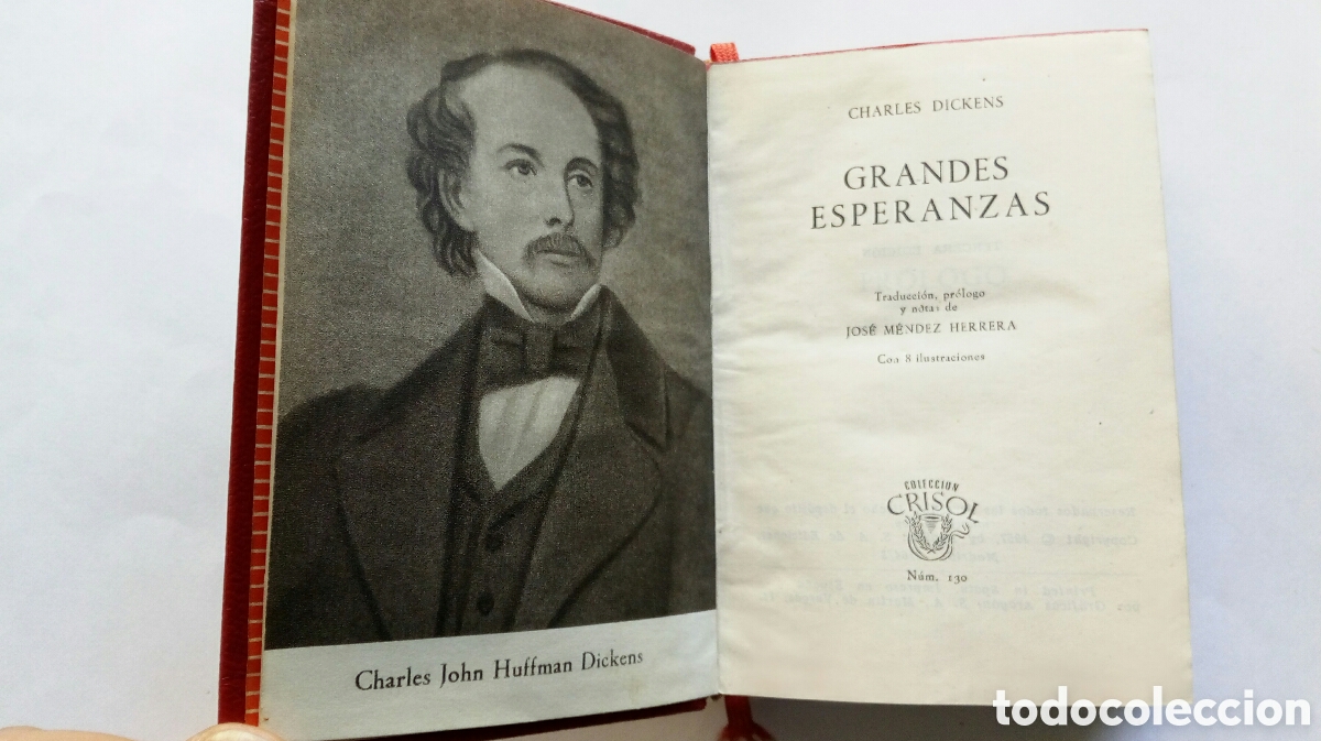 Libros de segunda mano: Grandes esperanzas. Charles Dickens. Aguilar. - Foto 5