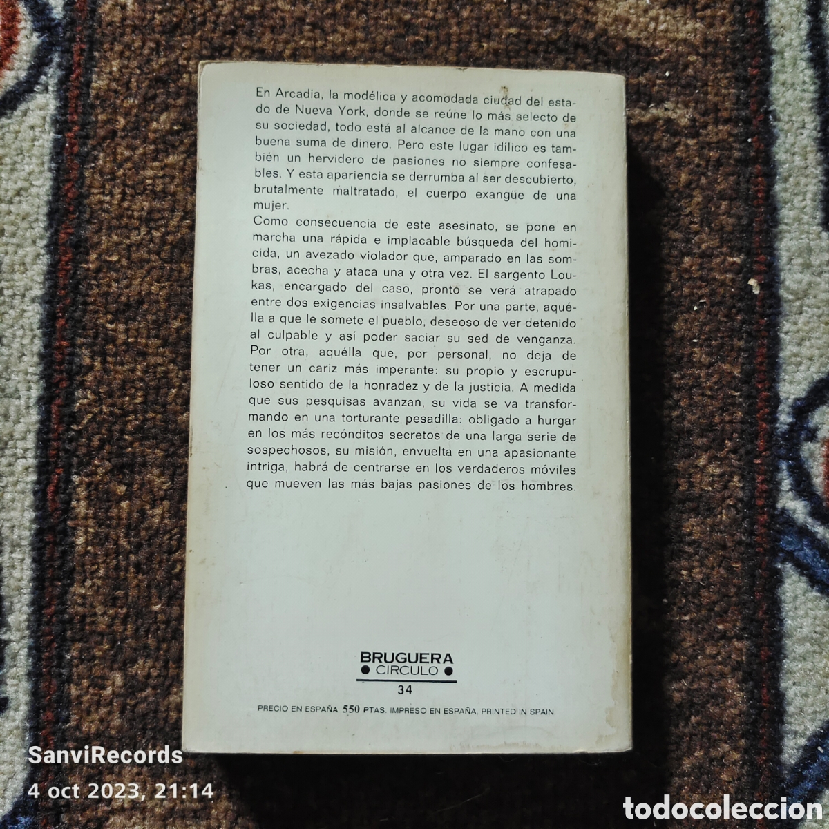 Libros de segunda mano: SECRETOS (BURT HIRSCHFELD) (BRUGUERA) - Foto 2