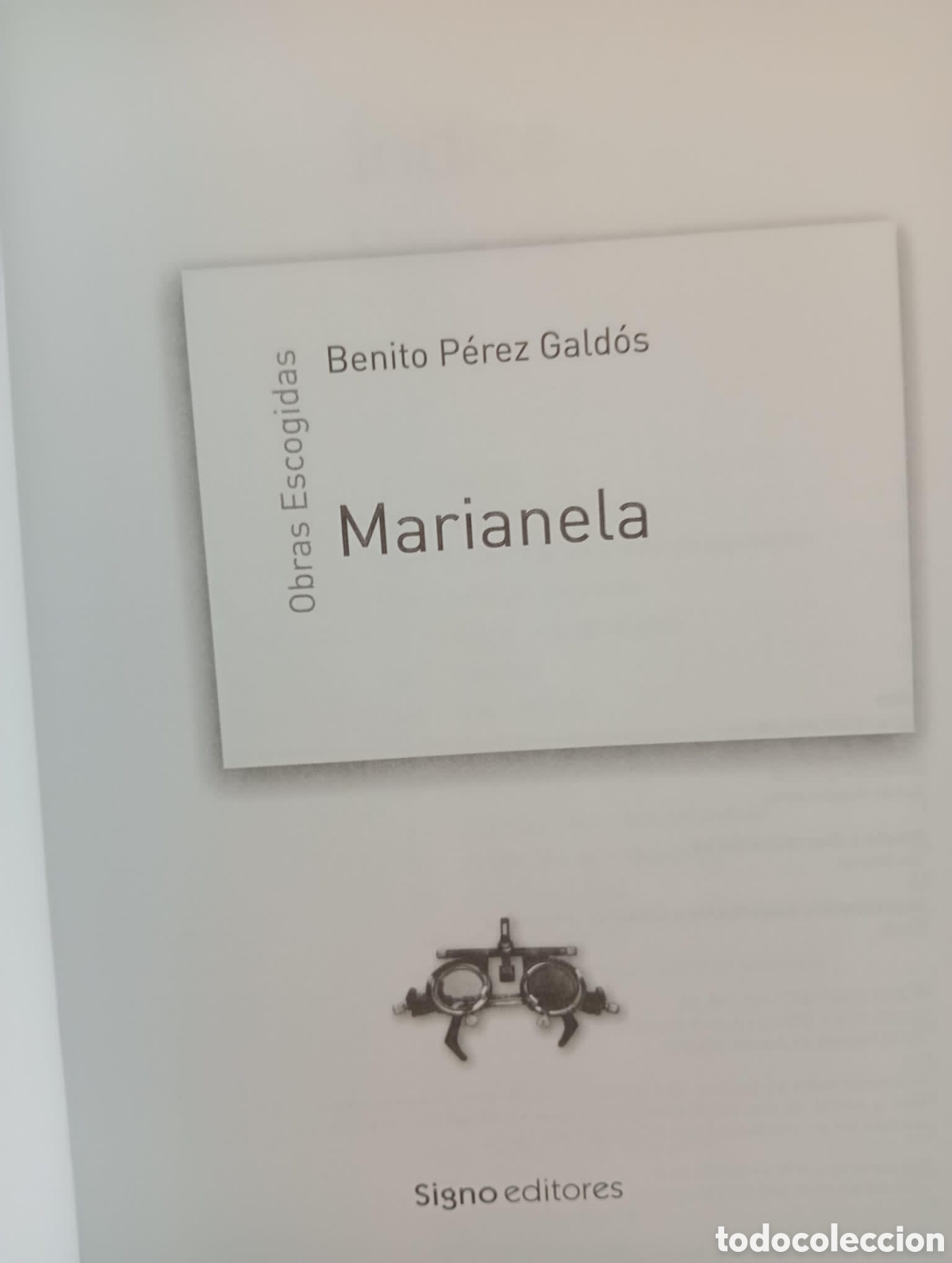 Libros de segunda mano: Marianela / Benito P&eacute;rez Gald&oacute;s - Foto 2