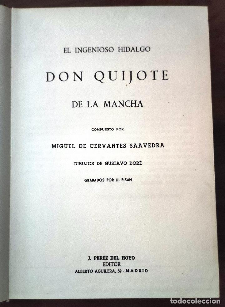 Libros de segunda mano: DON QUIJOTE DE LA MANCHA - DIBUJOS DE GUSTAVO DOR&Eacute; - Foto 2